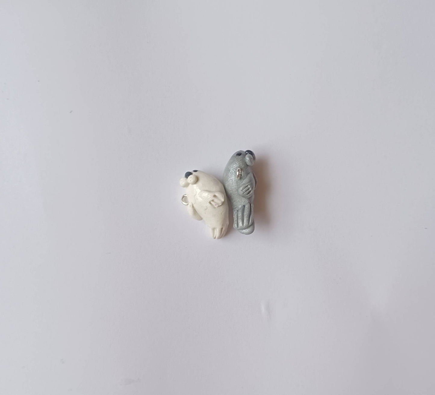 Kawaii seal charms / polymer clay seal charms / kawaii animal charms / kawaii seal jewelry