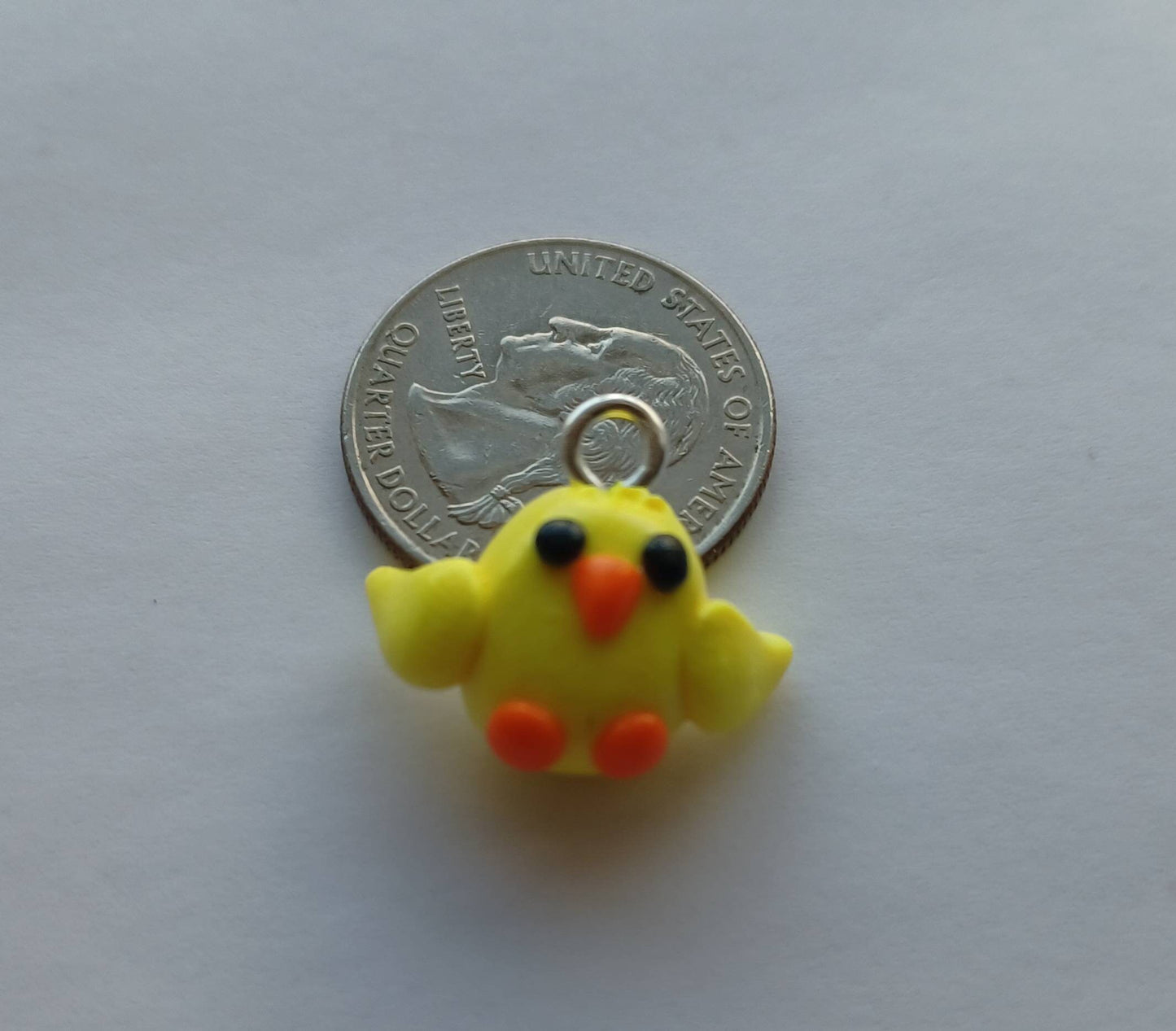 Kawaii chick charms / polymer clay baby chicken charms / kawaii easter charms / kawaii chicken jewelry