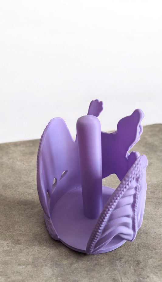 3D printed dragon paper towel holder / 3d dragon wing paper towel stand / 3d printed home decor household accessories