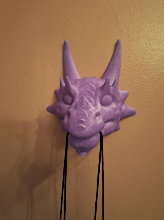 3D printed dragon hanging planter / wall mount hanging planter / 3d printed dragon wall Home decor plant holder