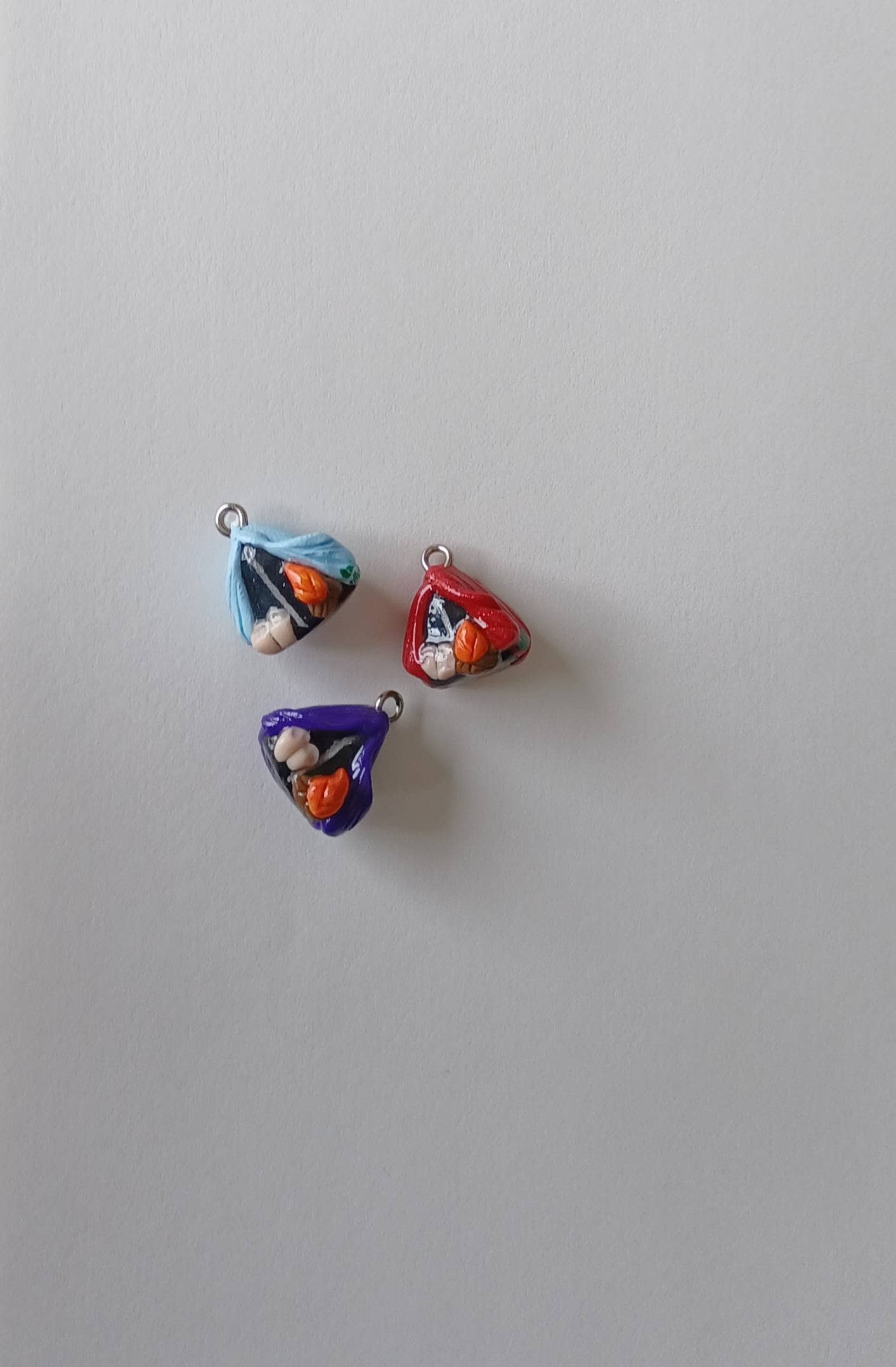 Kawaii tent charms / polymer clay camping charms / kawaii camping tent charms / kawaii camping jewelry