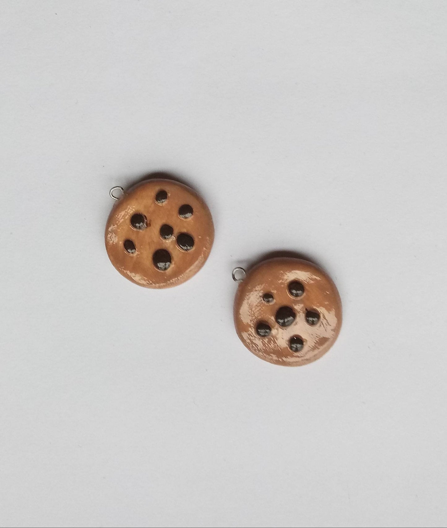 Kawaii cookie charms / polymer clay cookie charms / kawaii food charms / kawaii food jewelry