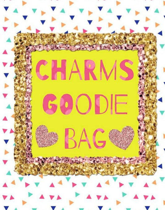 Kawaii charm goodie bag / polymer clay charms / kawaii food charms / kawaii food jewelry / charm goody bag / charm grab bag