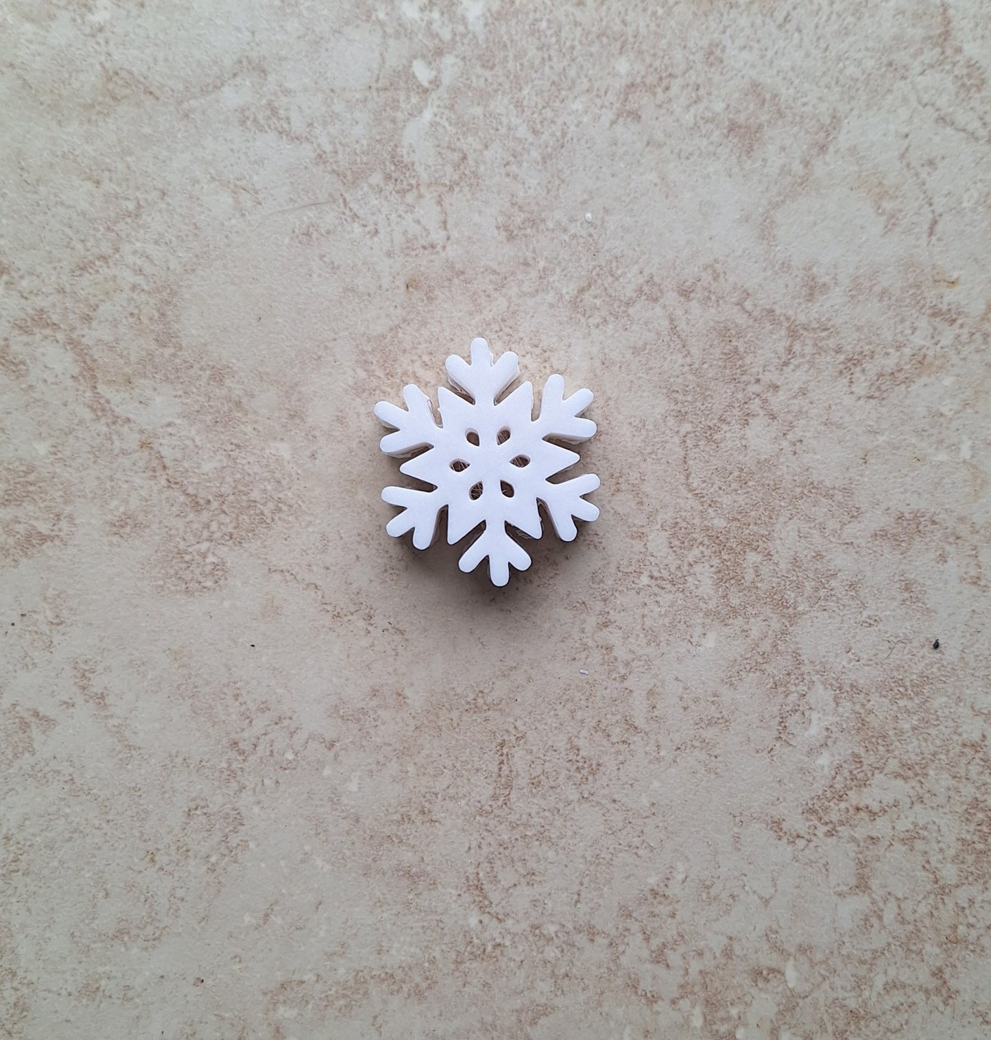 3D printed snowflake straw buddy charm tumbler accessories / tumbler charm straw buddy / holiday winter snow straw topper charm