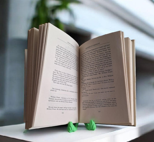 3D printed luna moth book stand tablet phone stand / green moth butterfly wing book stand / 3d printed moth animal Home decor