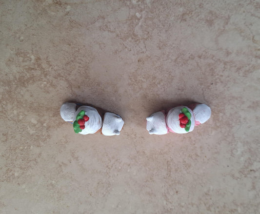 3D articulated snail insect bug / 3d printed gingerbread holiday snail / 3d printed animals figurine knick knack Fidget decor