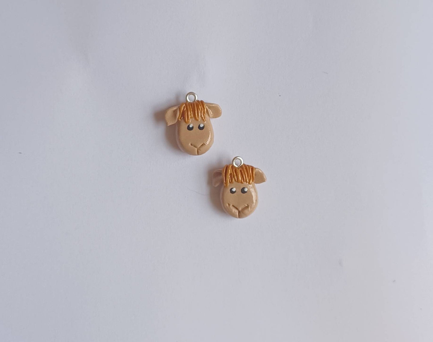 Kawaii camel charms / polymer clay camel charms / kawaii charms / kawaii animal jewelry