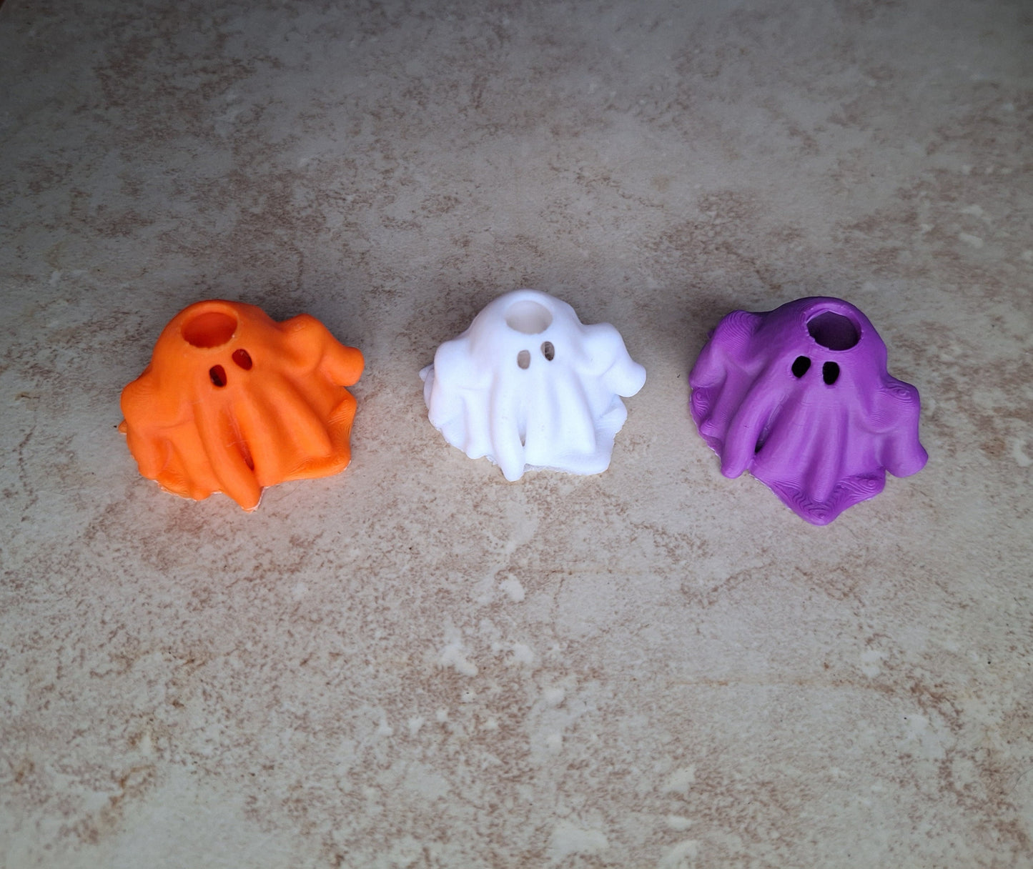 3D printed halloween boo ghost straw buddy charm tumbler accessories / tumbler charm straw buddy / spooky sheet ghost straw topper charm