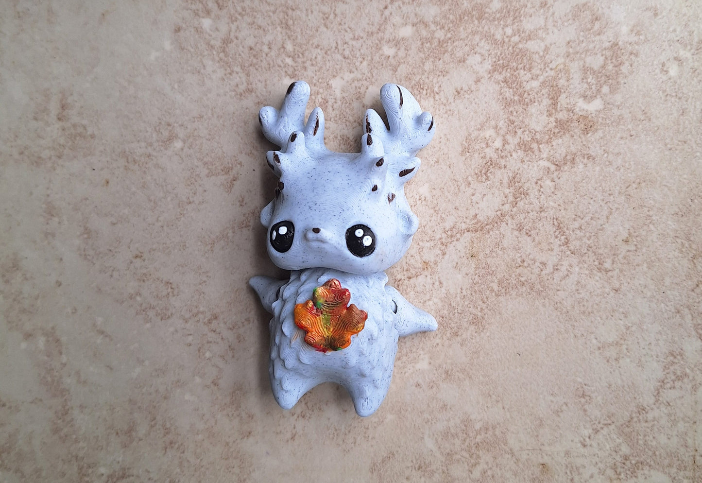 3D printed forest pixies container / kawaii pixie storage display / 3d printed whimsical storage container pencil makeup untensil organizer