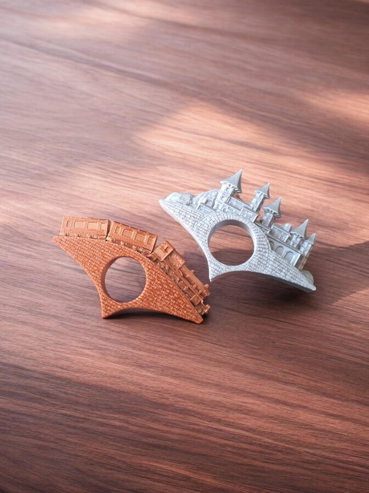 3D printed train book page holder keeper / 3d castle book page holder display reading train castle page holder accessory craftykid3d design