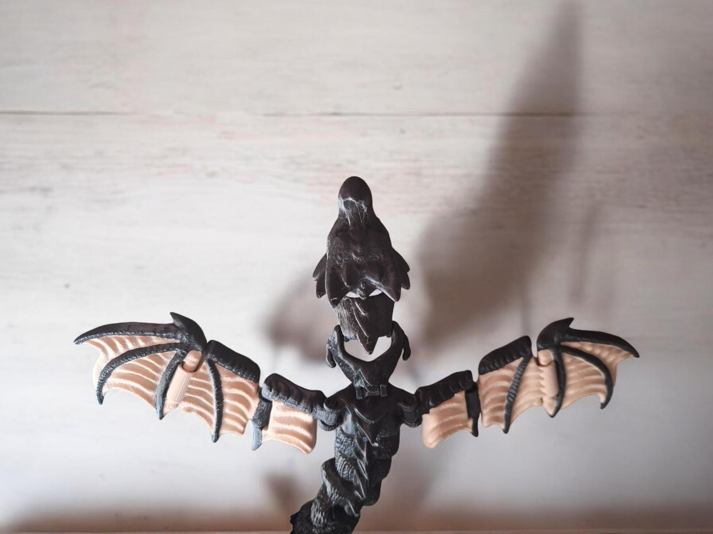 3D printed wyvern finger puppet / 3d printed dragon animal costume cosplay / 3d printed animals figurine knick knack Fidget