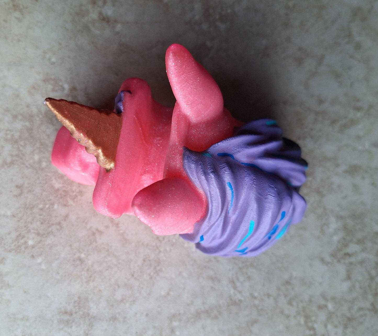 3D printed and painted dragon unicorn eyeglass stand / 3d unicorn eyeglasses sunglass holder stand / 3d printed unicorn glasses holder