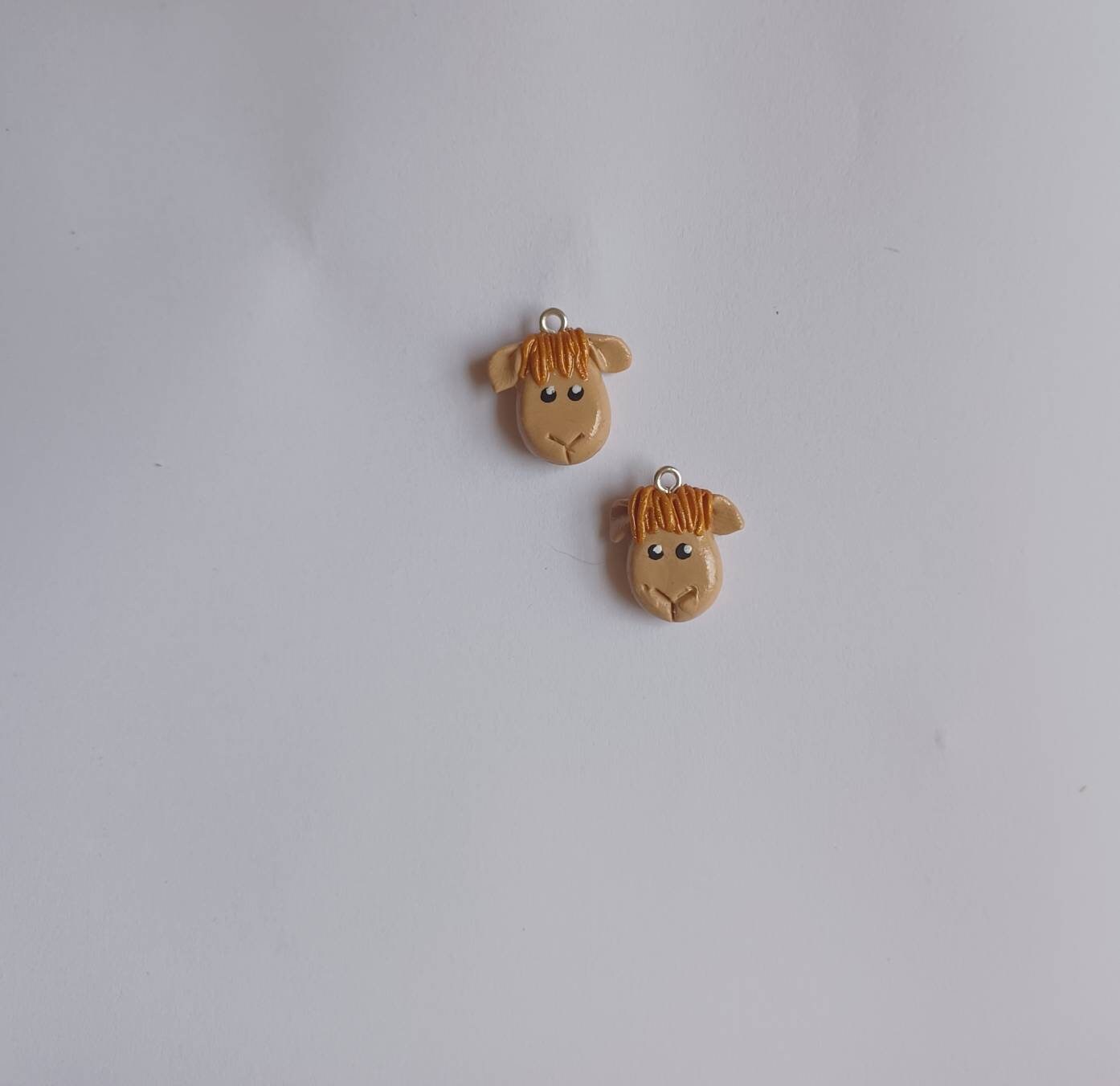 Kawaii camel charms / polymer clay camel charms / kawaii charms / kawaii animal jewelry