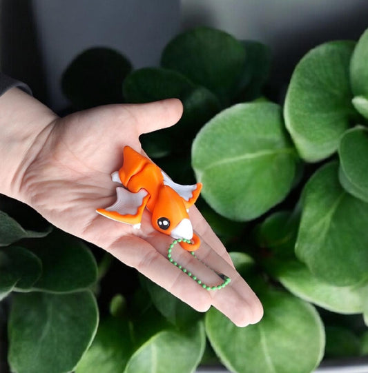 3D articulated cute baby dino / 3d printed dinosaur pterodactyl keychain / 3d printed pterodactyl chain animals figurine Fidget