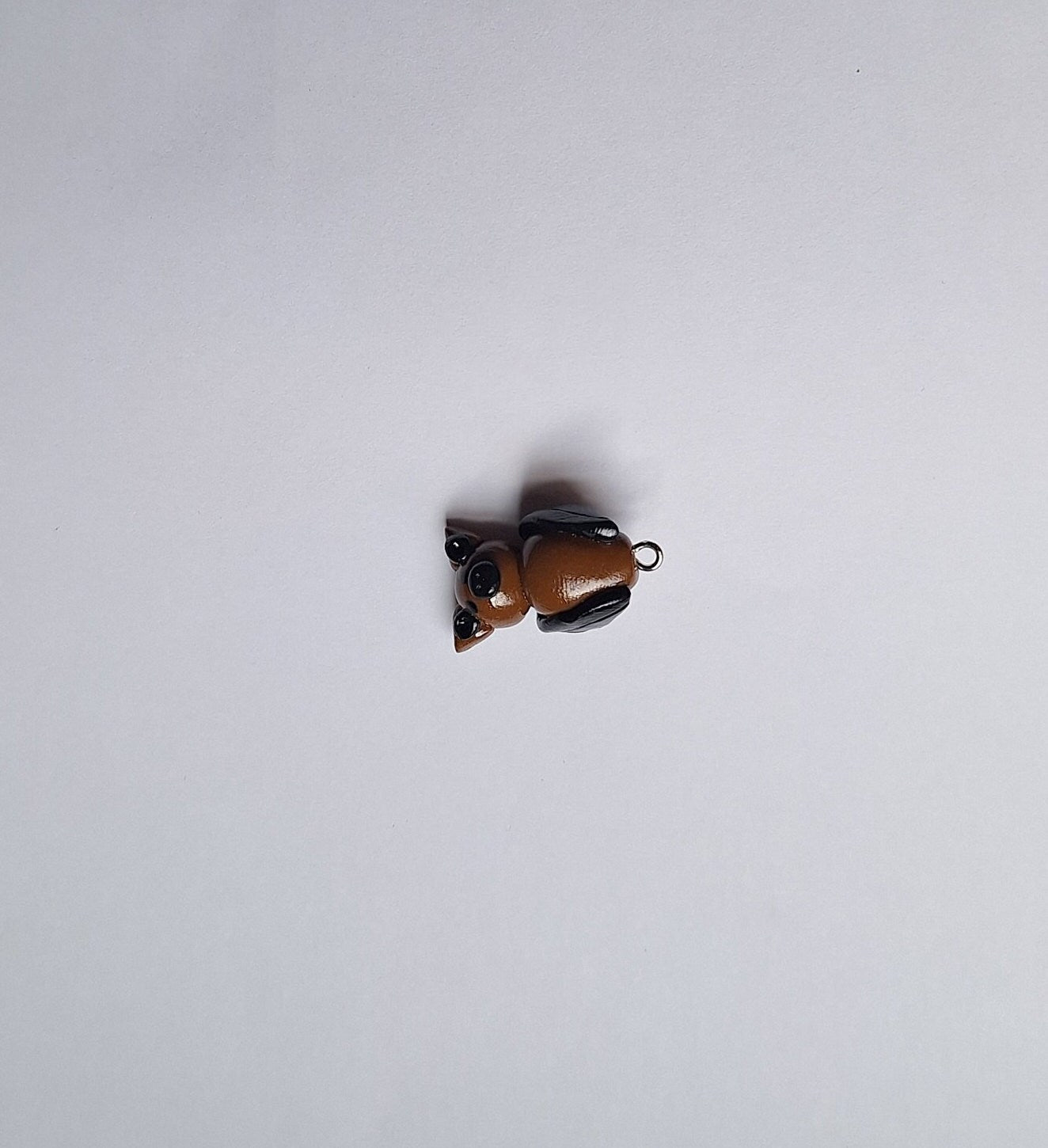 Kawaii hanging bat charms / polymer clay halloween charms / kawaii clay charms / kawaii clay jewelry / bat charms