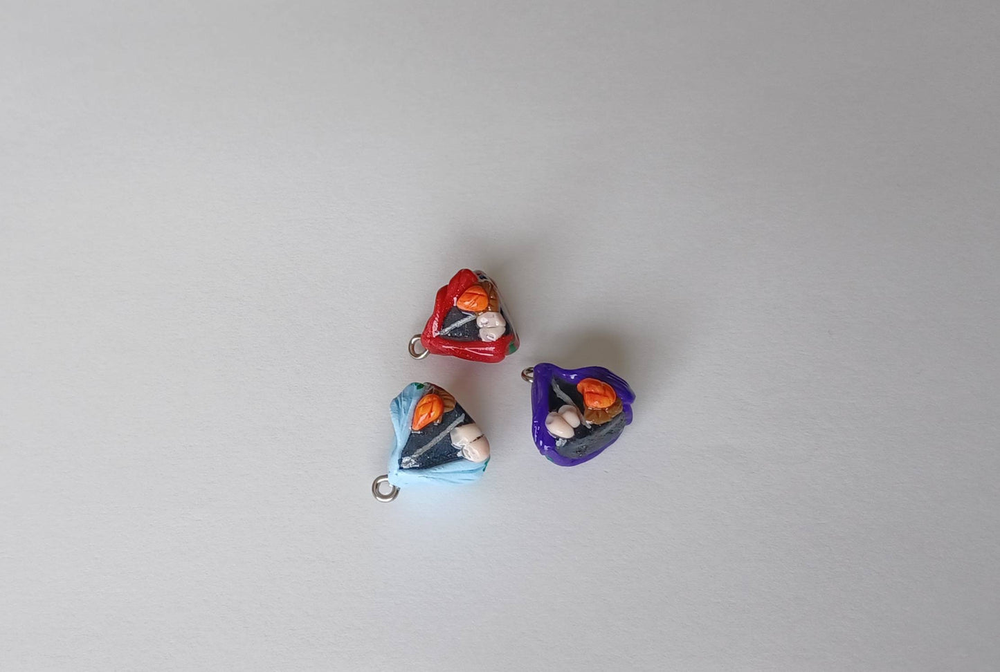Kawaii tent charms / polymer clay camping charms / kawaii camping tent charms / kawaii camping jewelry