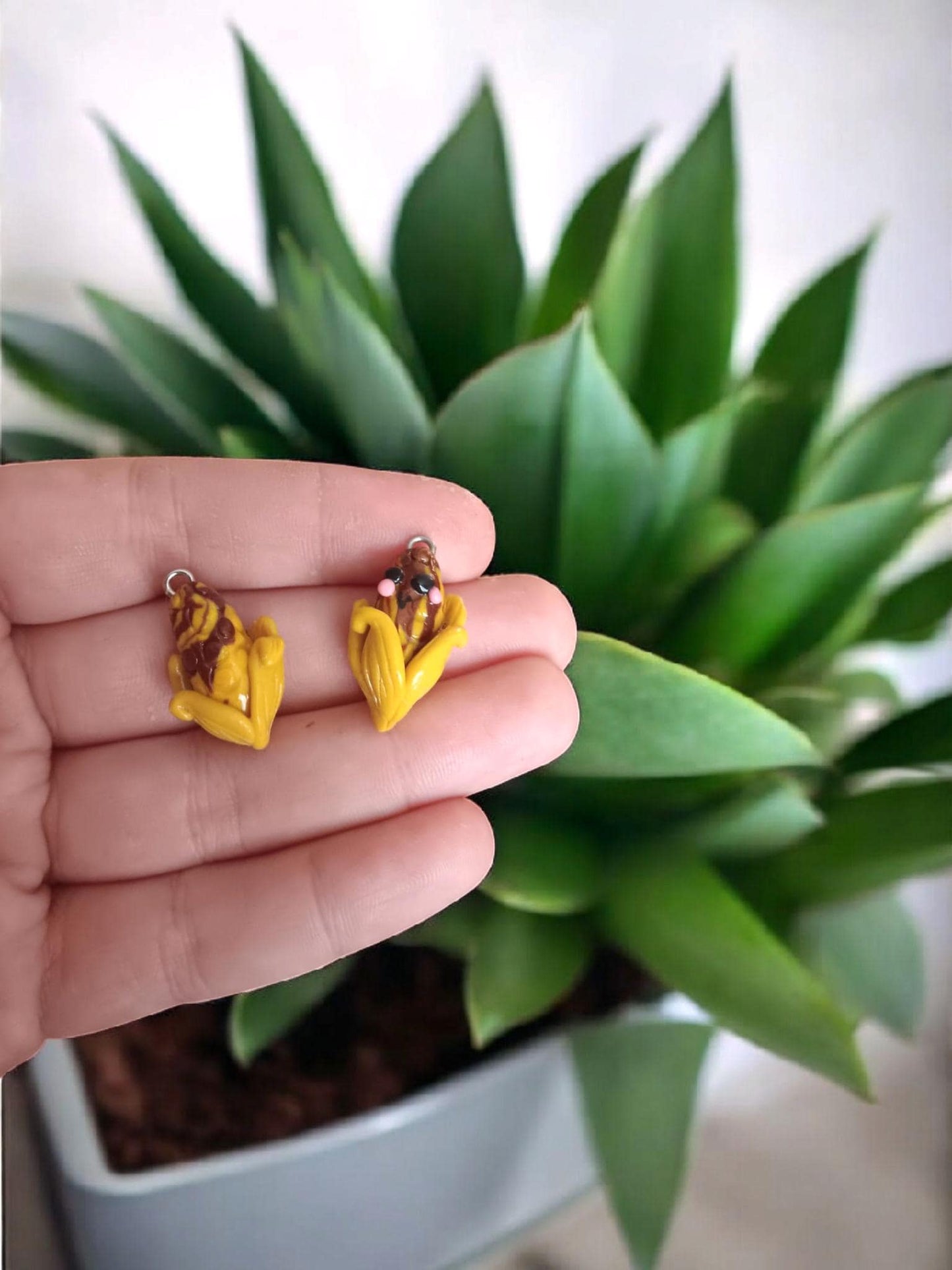 Polymer clay fall corn charms / cute clay indian corn charms / clay holiday charms / clay thanksgiving indian corn jewelry stitch marker