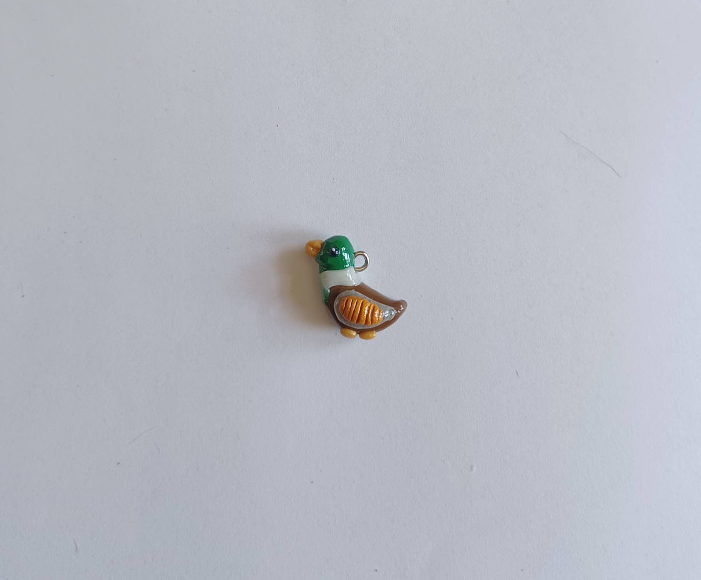 Kawaii duck charms / polymer clay duck charms / kawaii animal charms / mallard duck charms