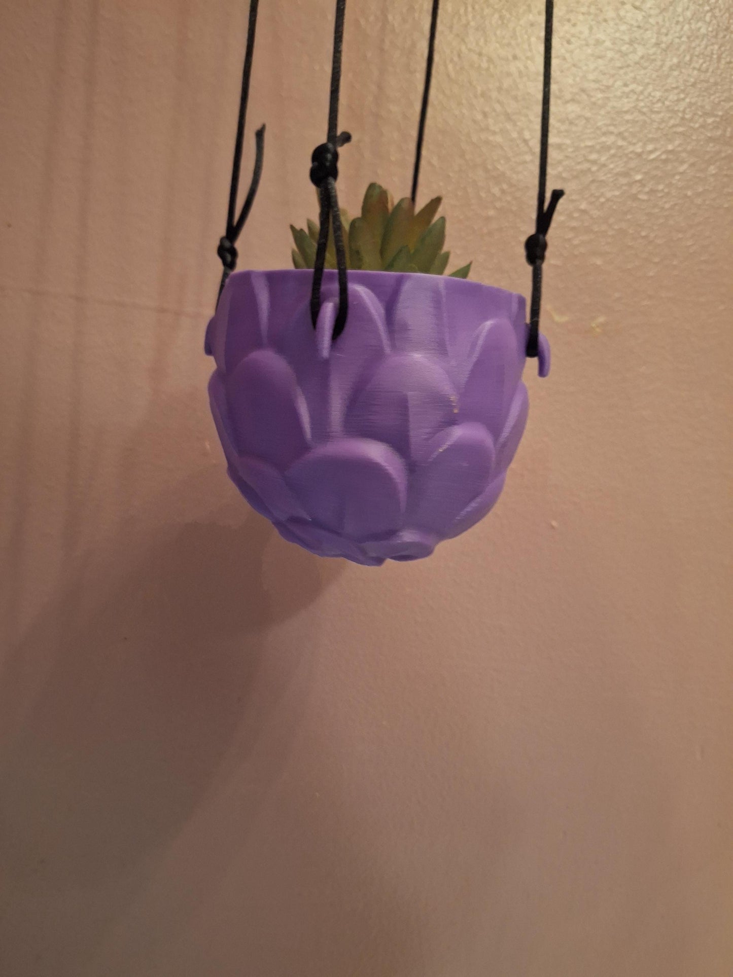 3D printed dragon hanging planter / wall mount hanging planter / 3d printed dragon wall Home decor plant holder