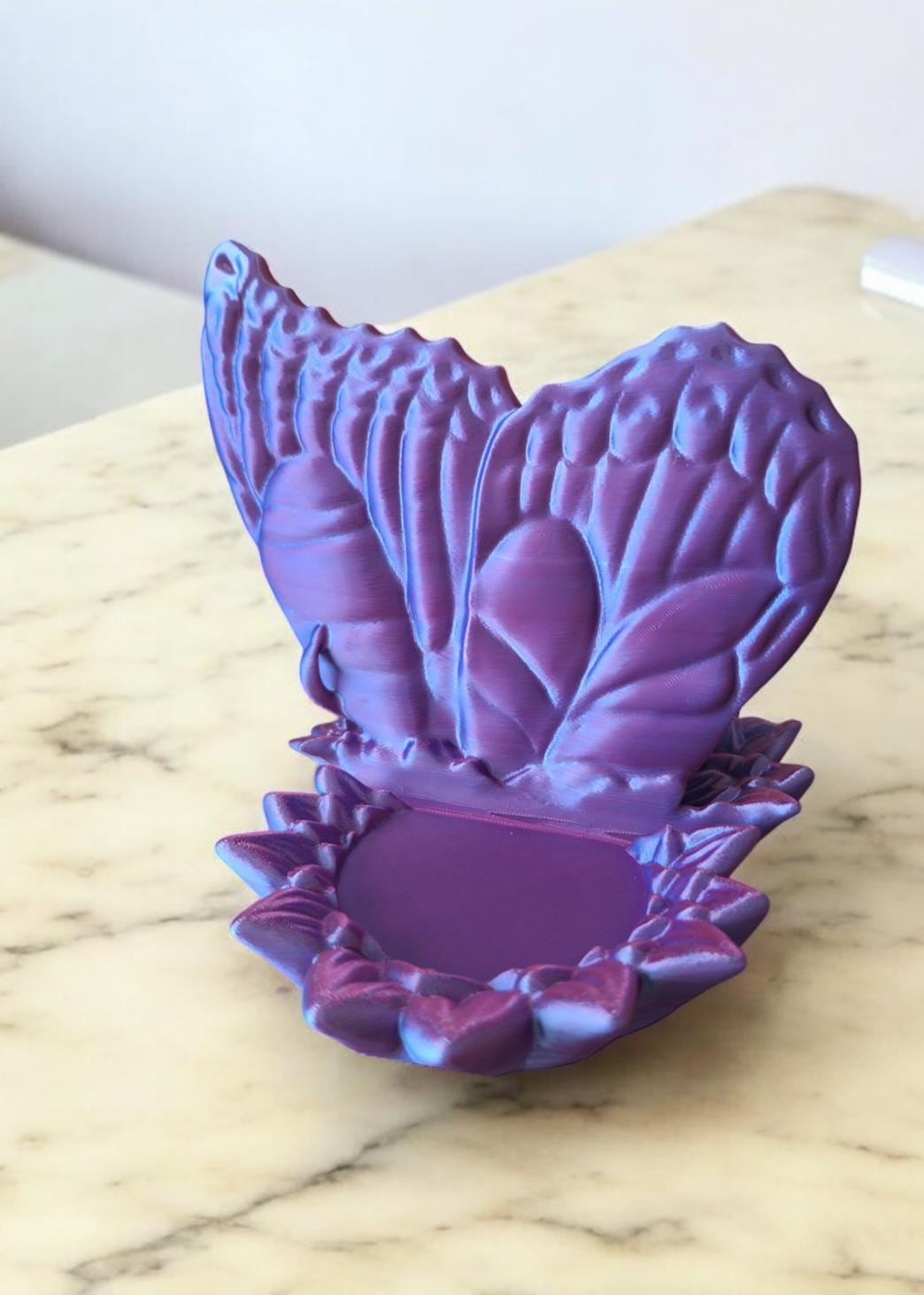 3D printed butterfly book stand tablet phone stand / butterfly wing book stand / 3d printed butterfly animal Home decor