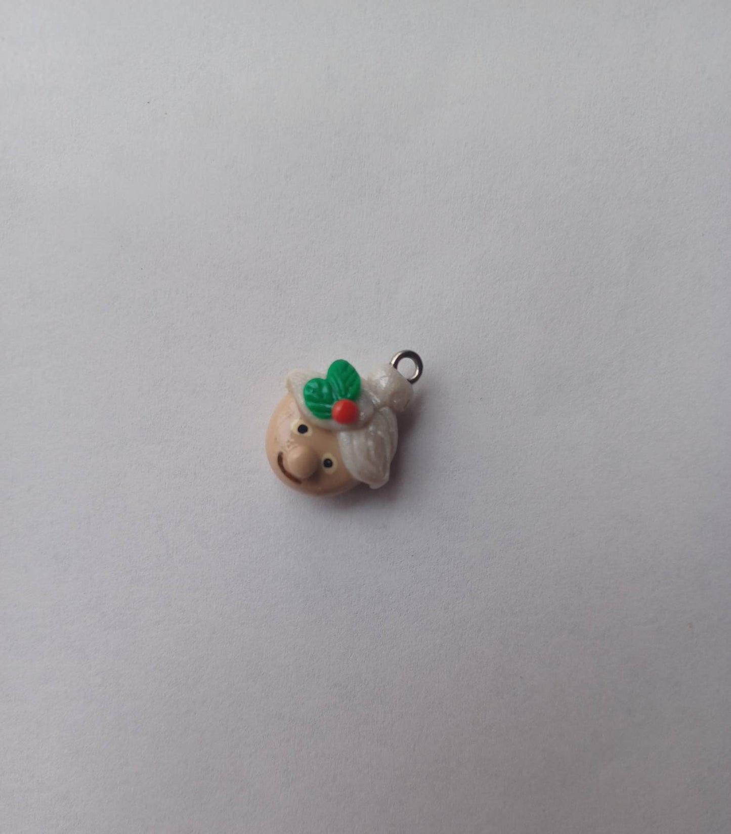 Kawaii Christmas Santa Mrs claus charms / polymer clay santa charms / kawaii  holiday jewelry / kawaii holiday charms