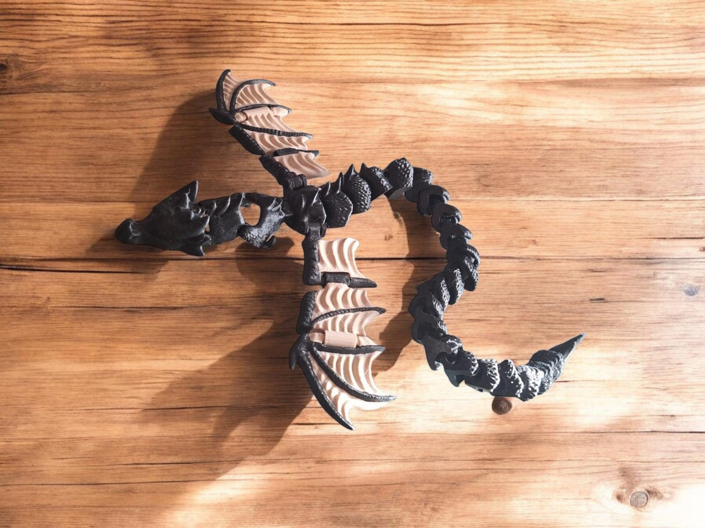 3D printed wyvern finger puppet / 3d printed dragon animal costume cosplay / 3d printed animals figurine knick knack Fidget